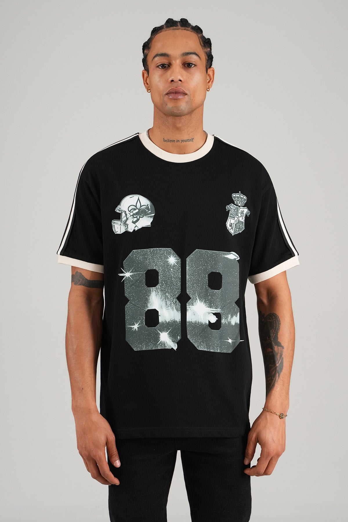 TEE SHIRT LL5139 - BLACK