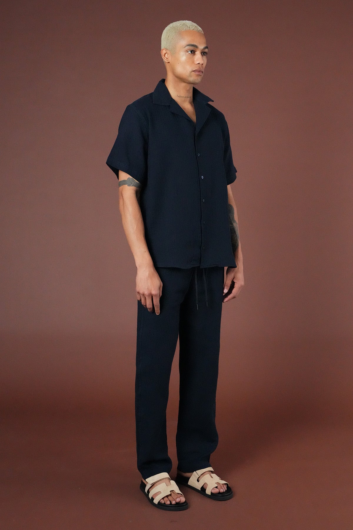 Ensemble chemise et pantalon H0002
