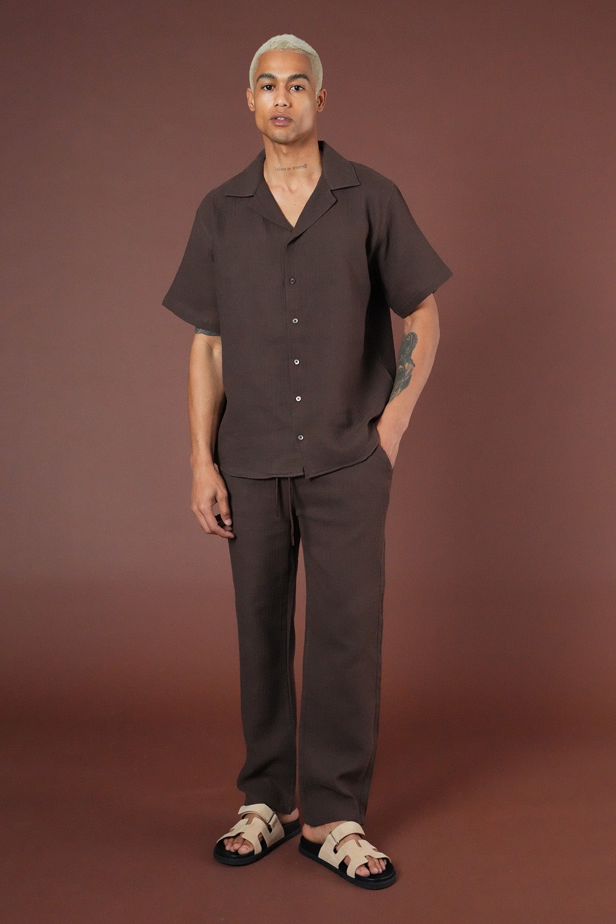 Ensemble chemise et pantalon H0002