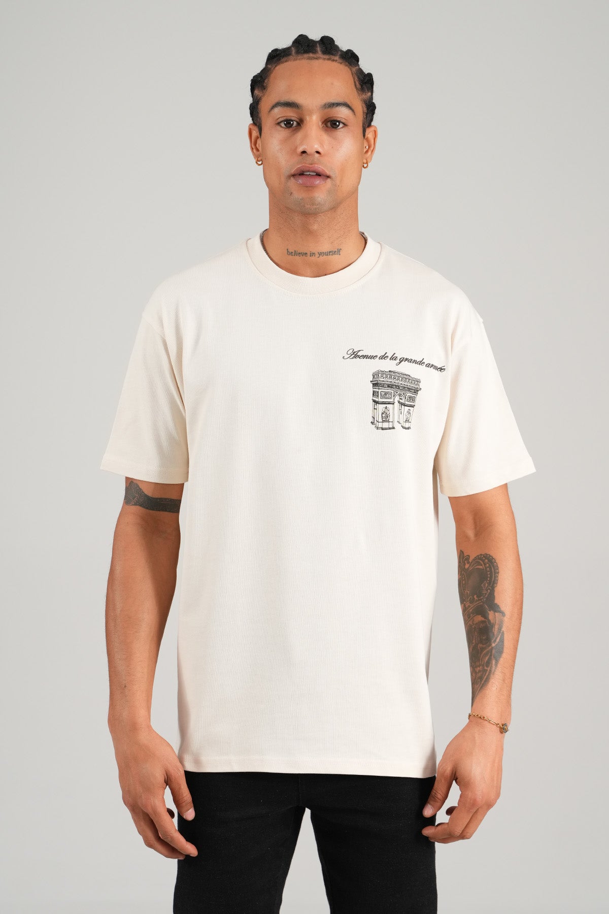 TEE SHIRT LL5089 - BEIGE