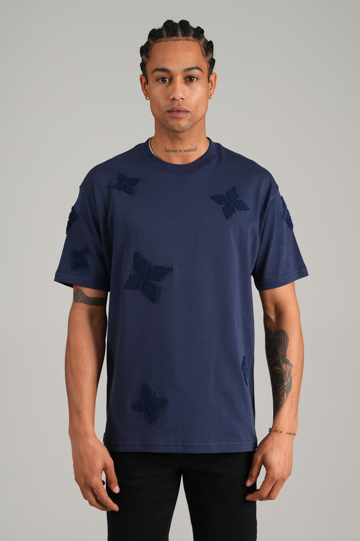 TEE SHIRT LL5126 - NAVY BLUE