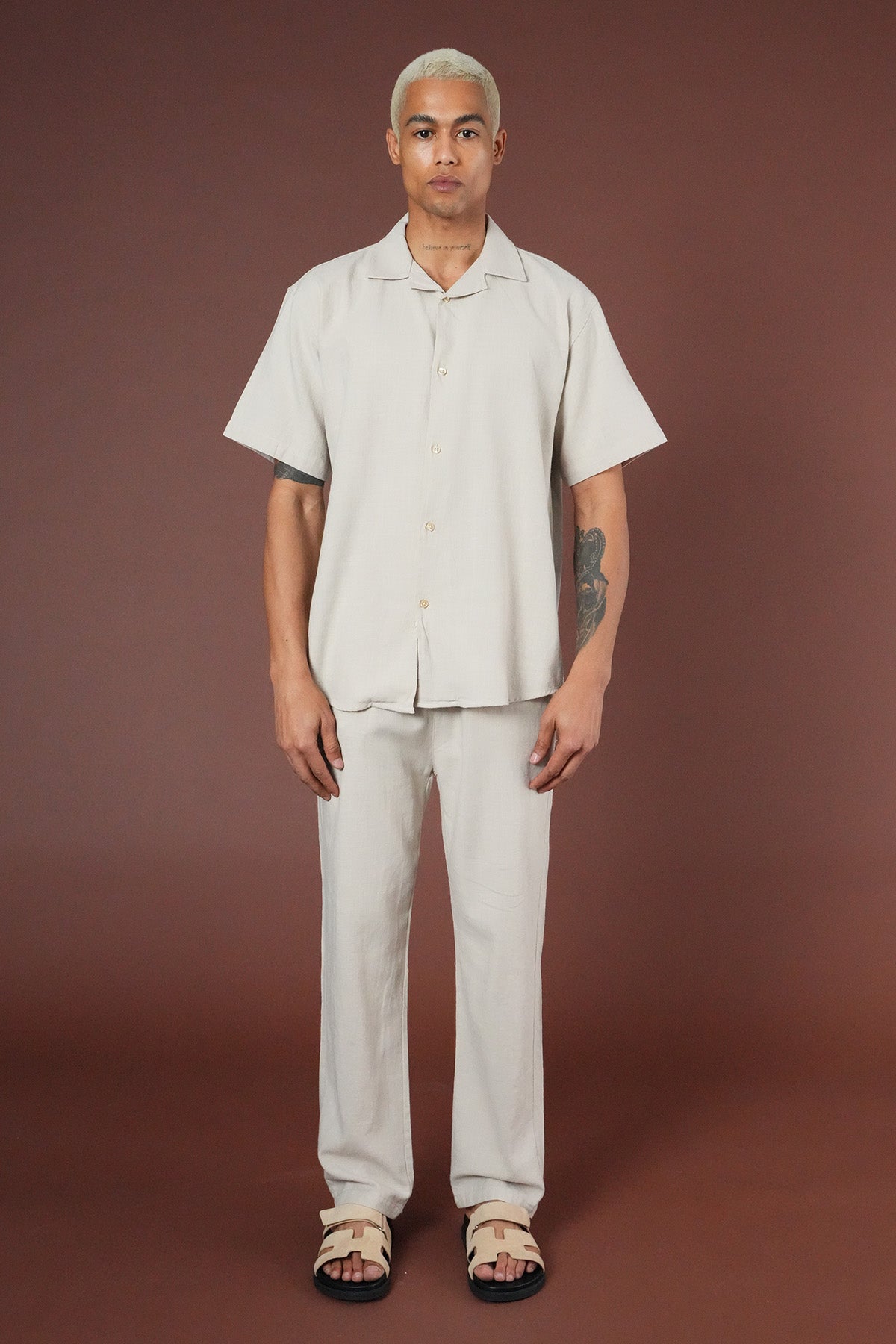 Ensemble chemise et pantalon H0001
