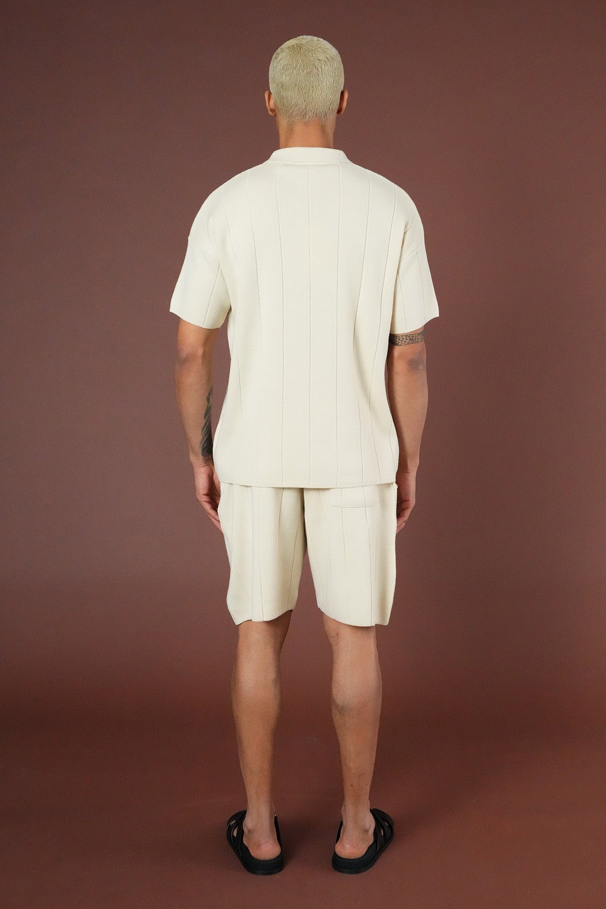 Strickset T-Shirt und Shorts LL061054