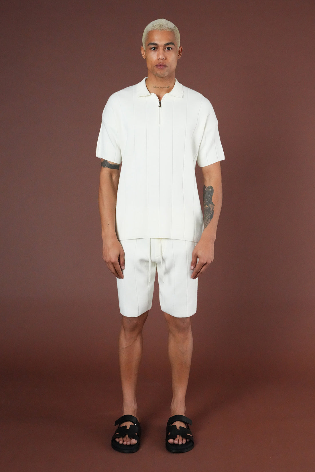 Strickset T-Shirt und Shorts LL061054