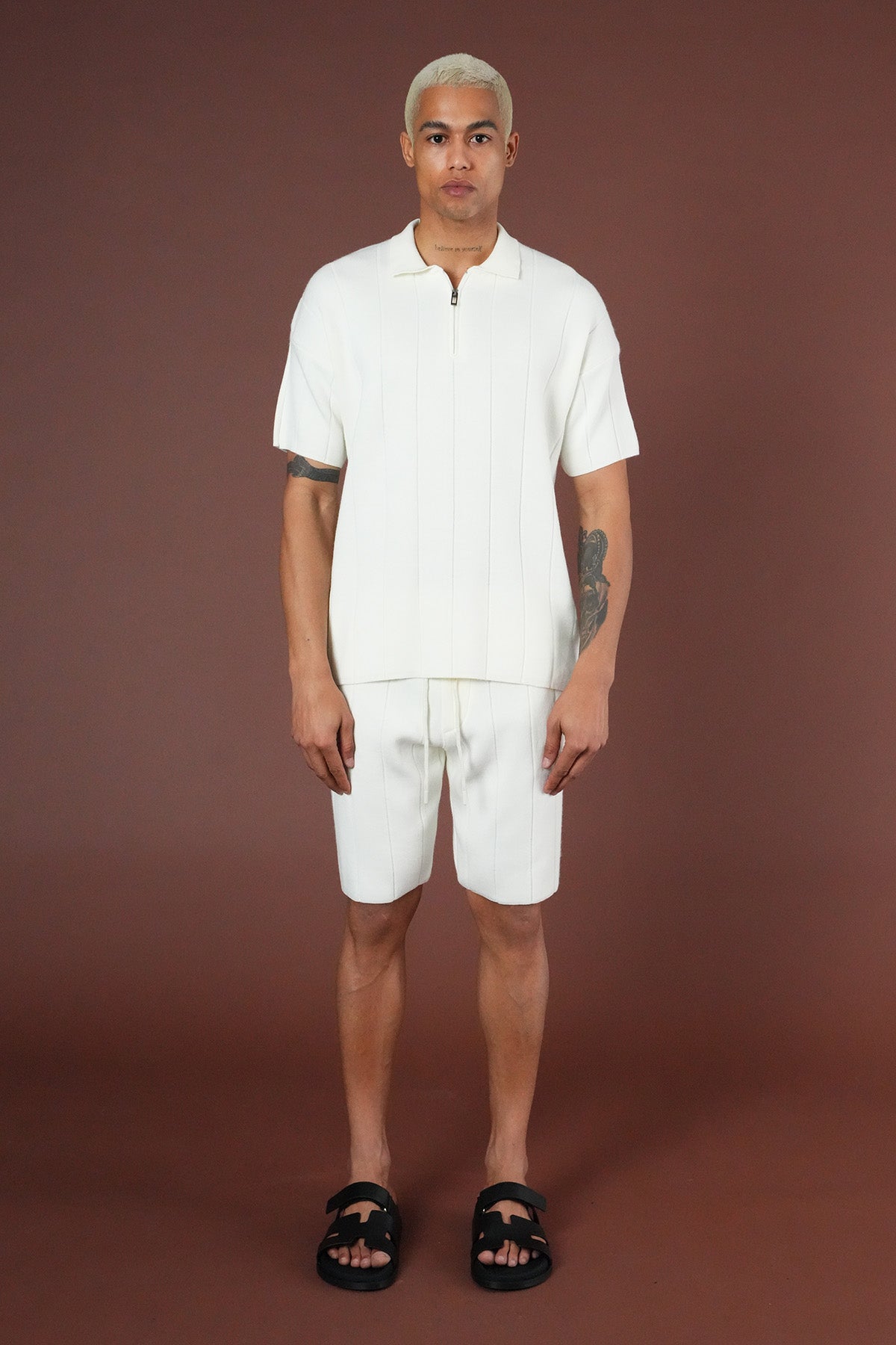 Strickset T-Shirt und Shorts LL061054