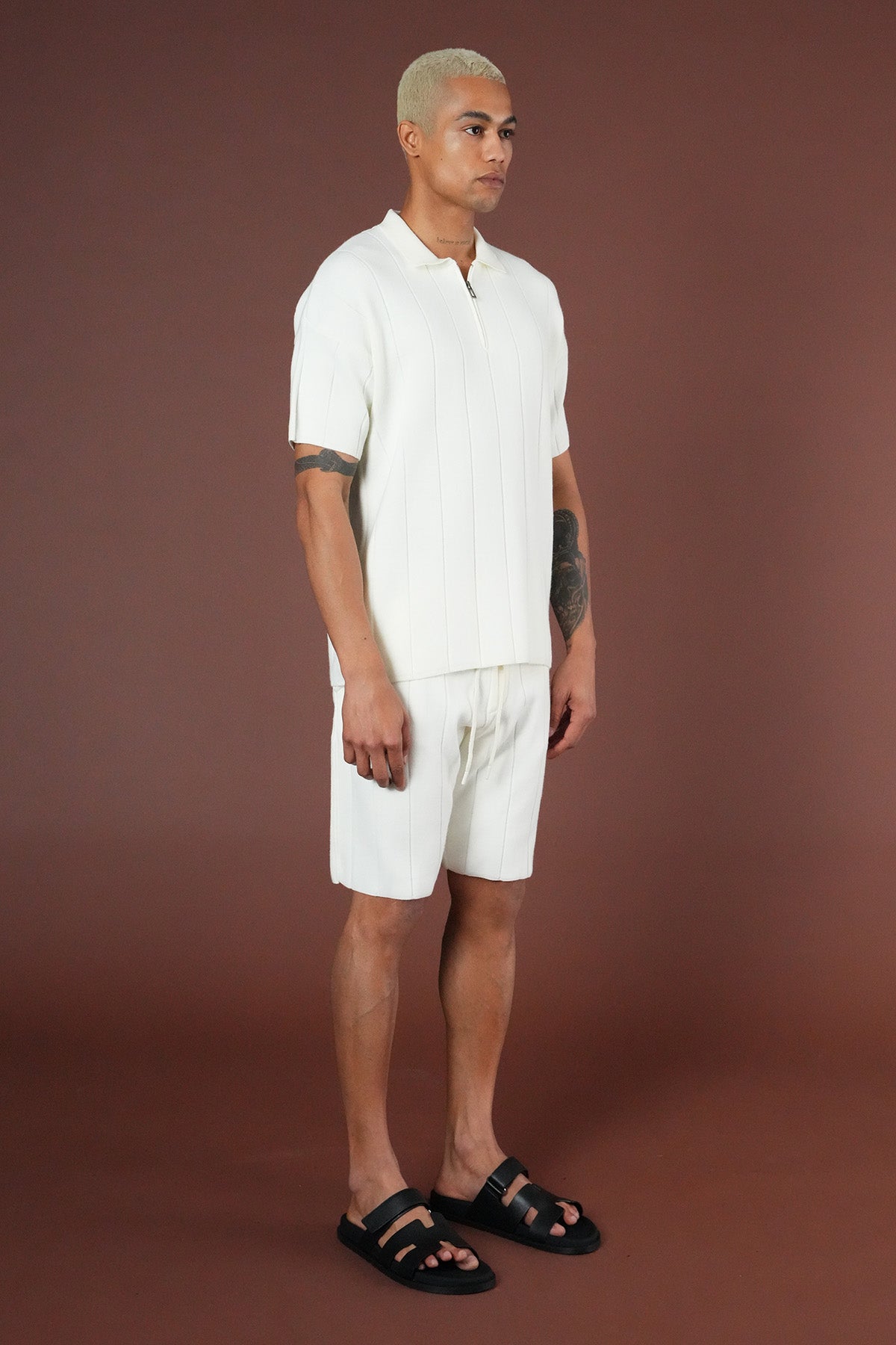Ensemble tricot t-shirt et short LL061054