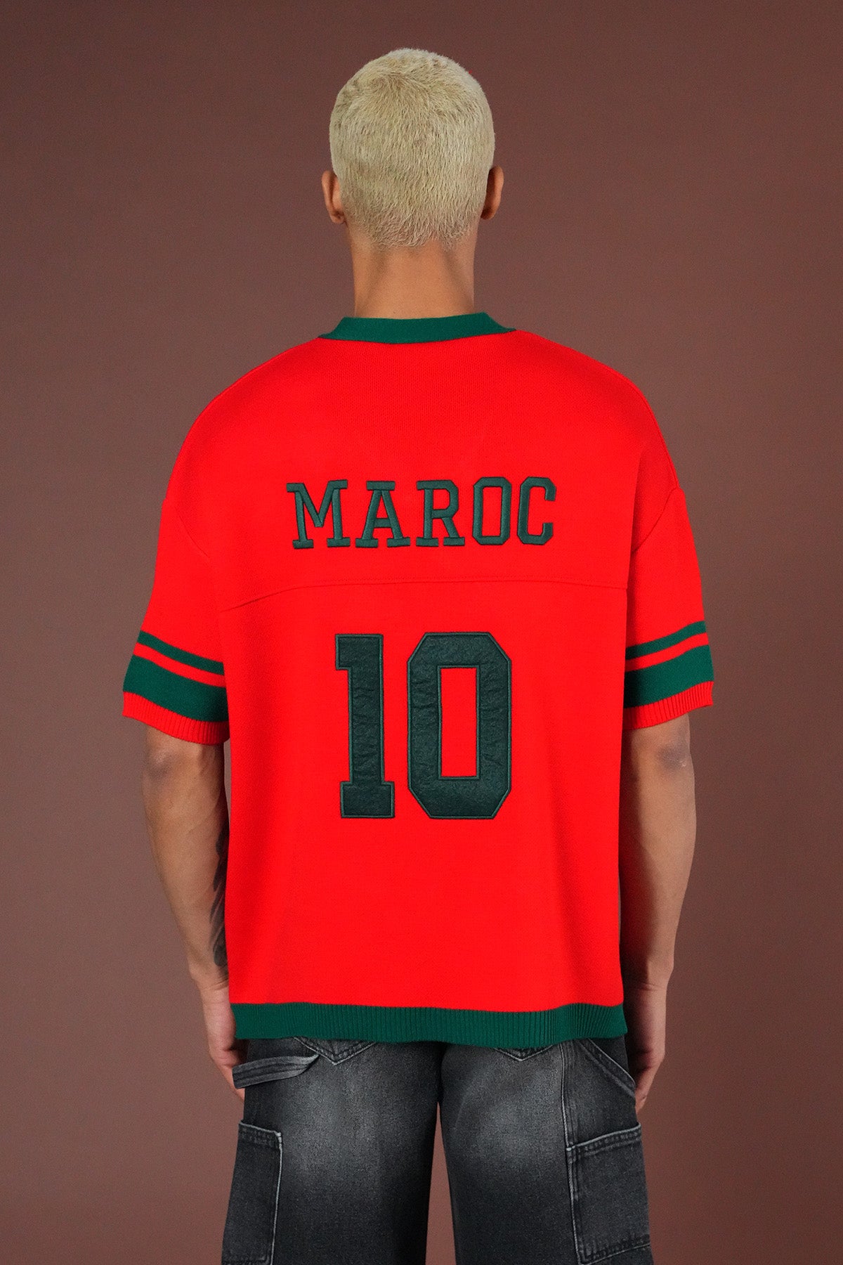 Übergroßes Strick-T-Shirt 3407