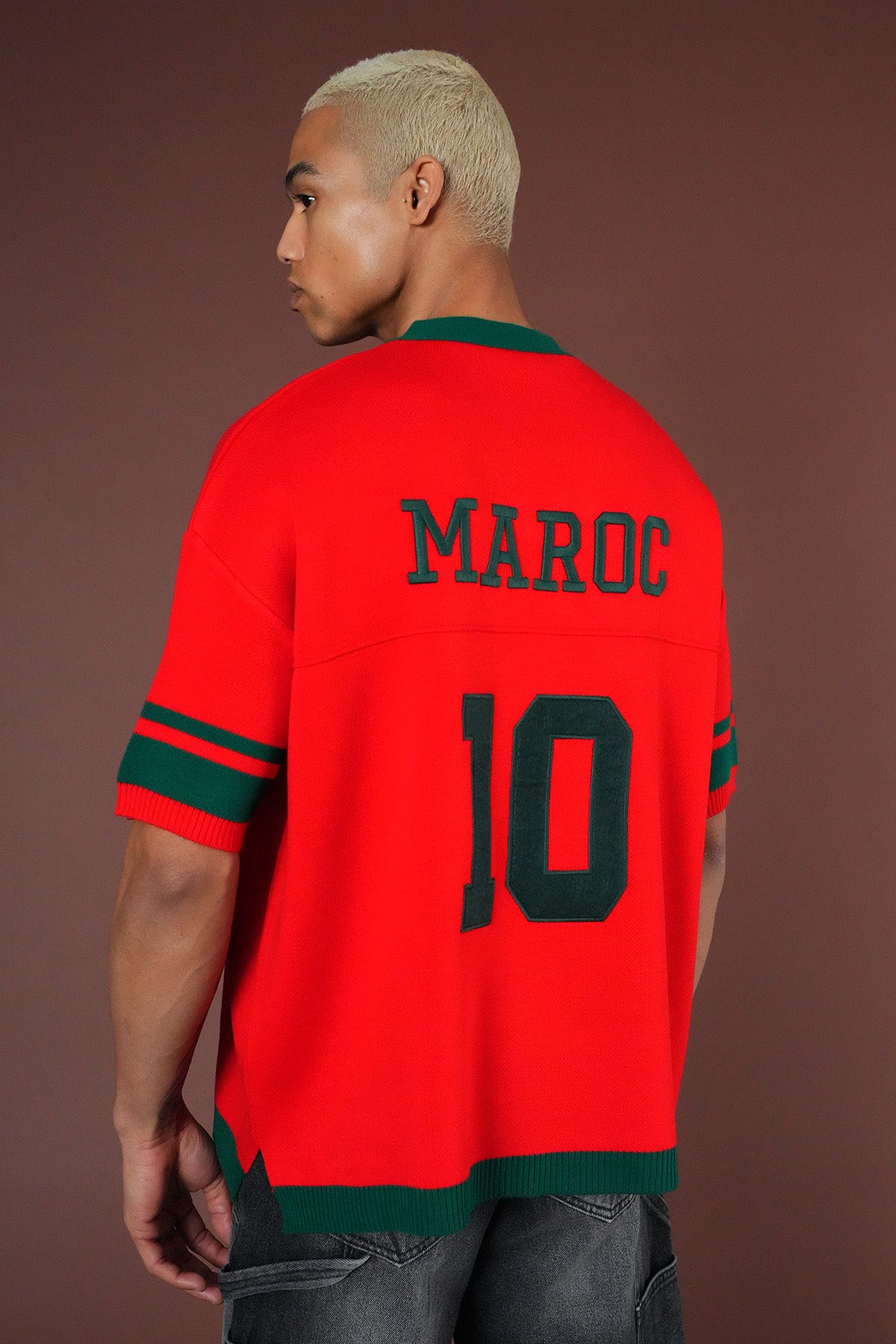 Übergroßes Strick-T-Shirt 3407