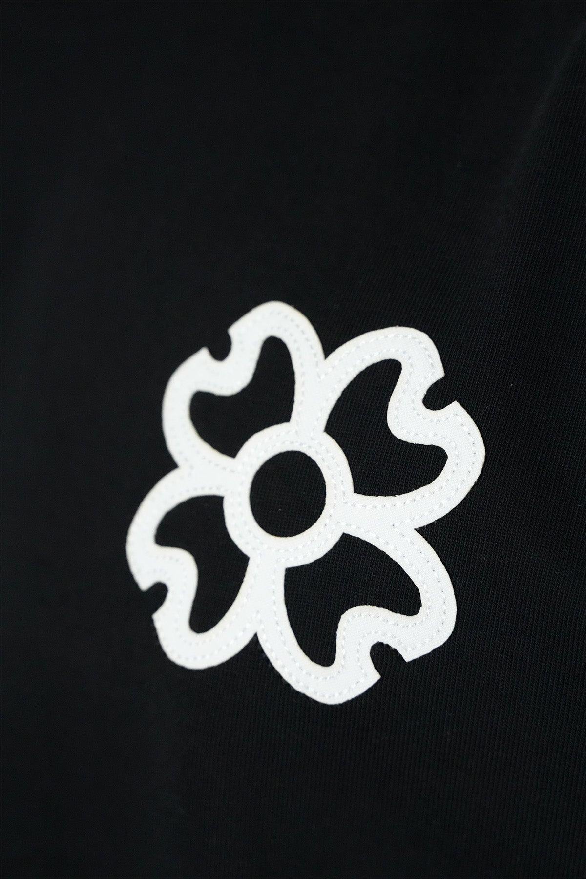 T-shirt homme avec applique fleur devant et dos LL1100161