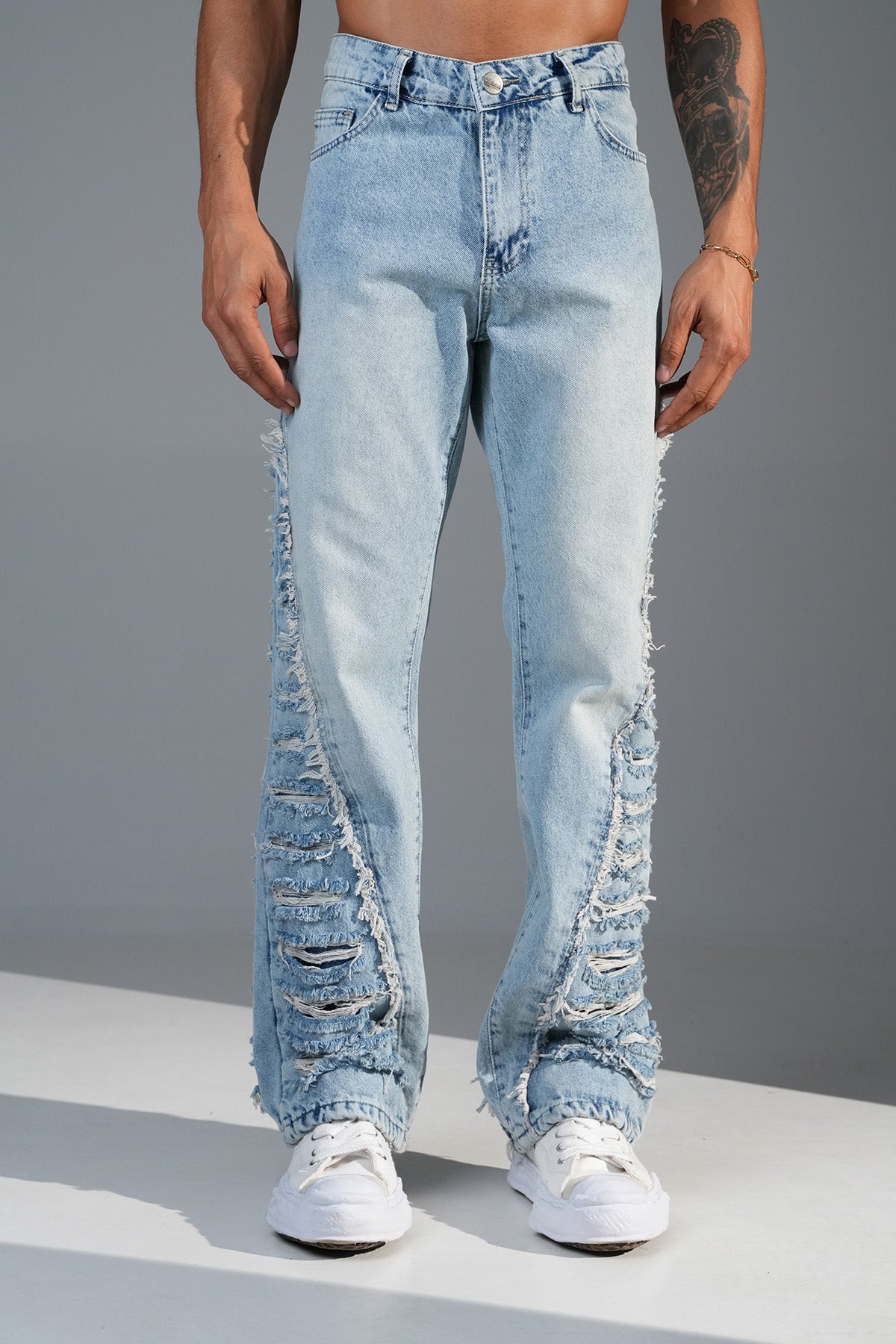 JEAN FLARE LL2000358 - BLUE