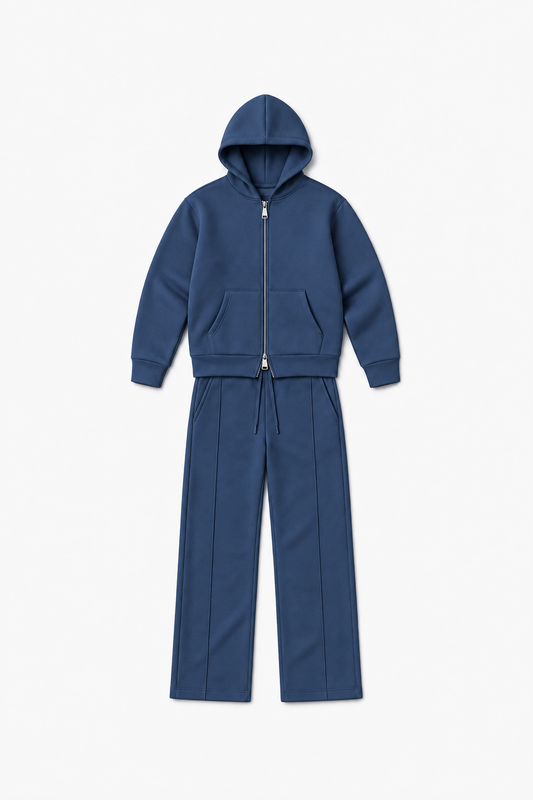 LP2613 - Indigo - Vue à plat sans mannequin