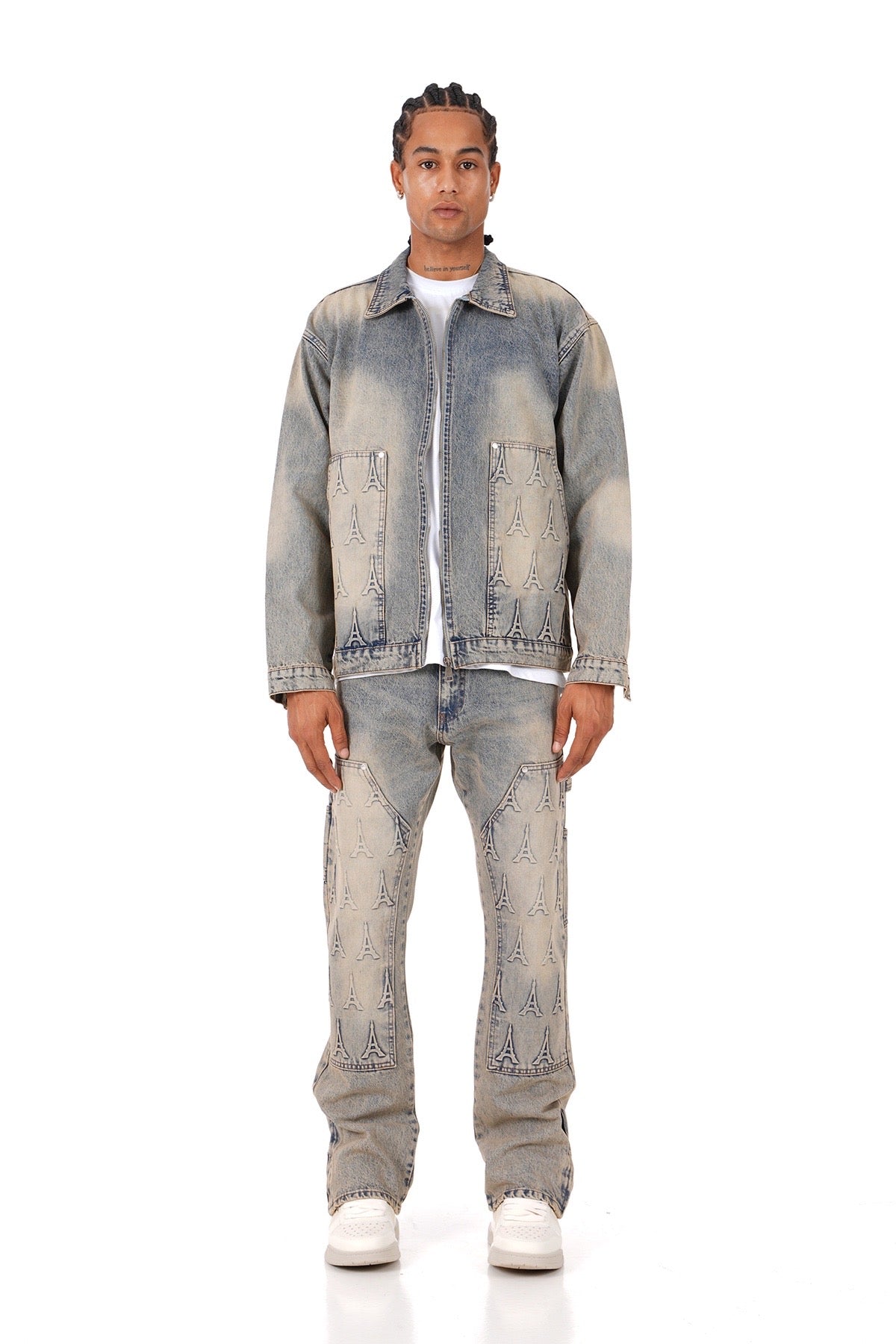 SURVÊTEMENT JEAN ART 519-520 - GREY