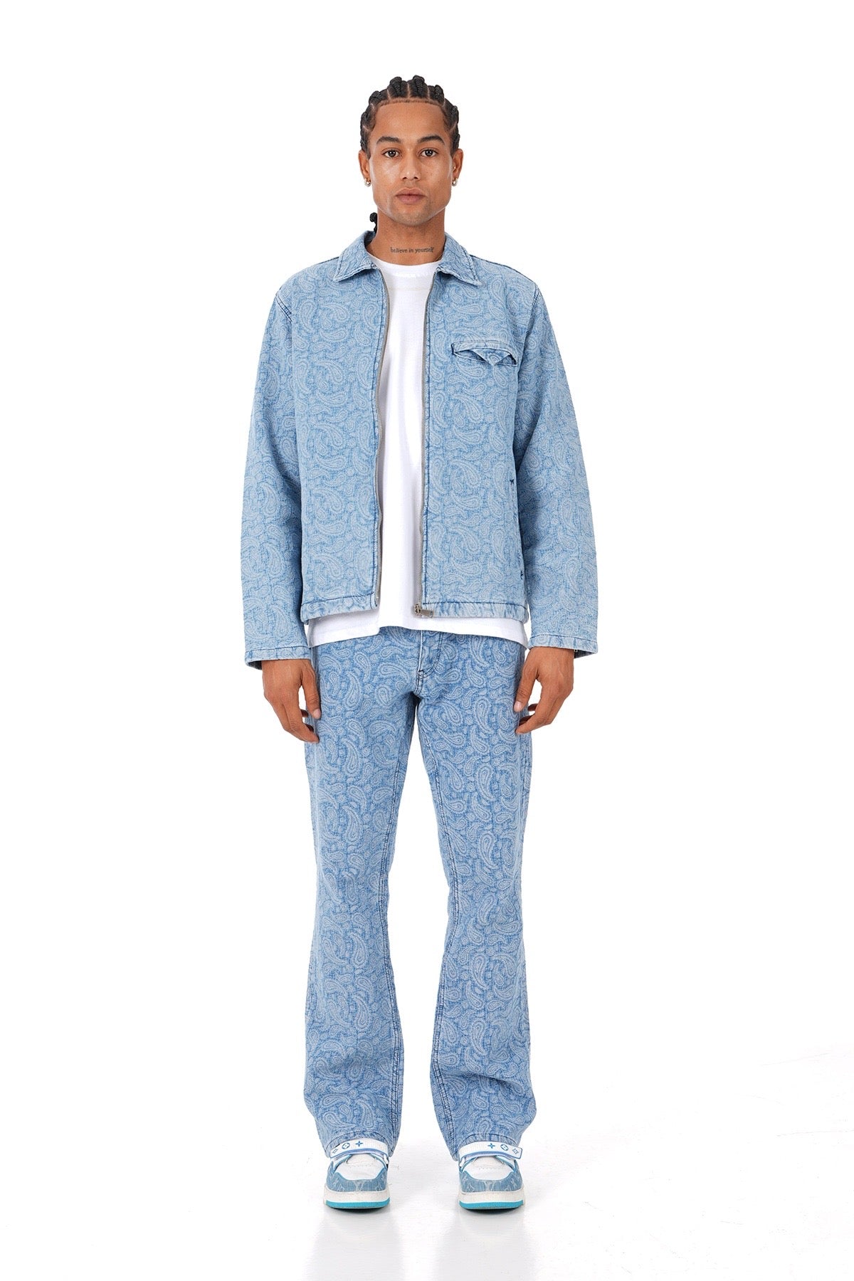 ENSEMBLE JEAN ART 509-535-1  - LIGHT BLUE