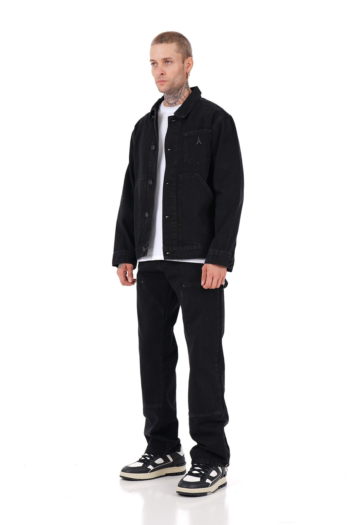 ENSEMBLE JEAN ART 545-2017 - BLACK