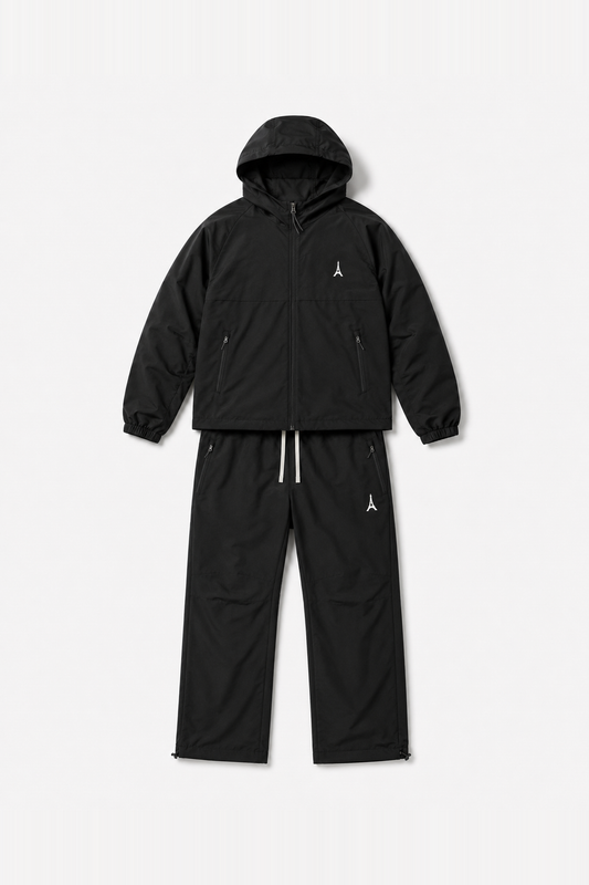 Ensemble IKAO PARIS IPM261005 Noir — vue de face sans mannequin
