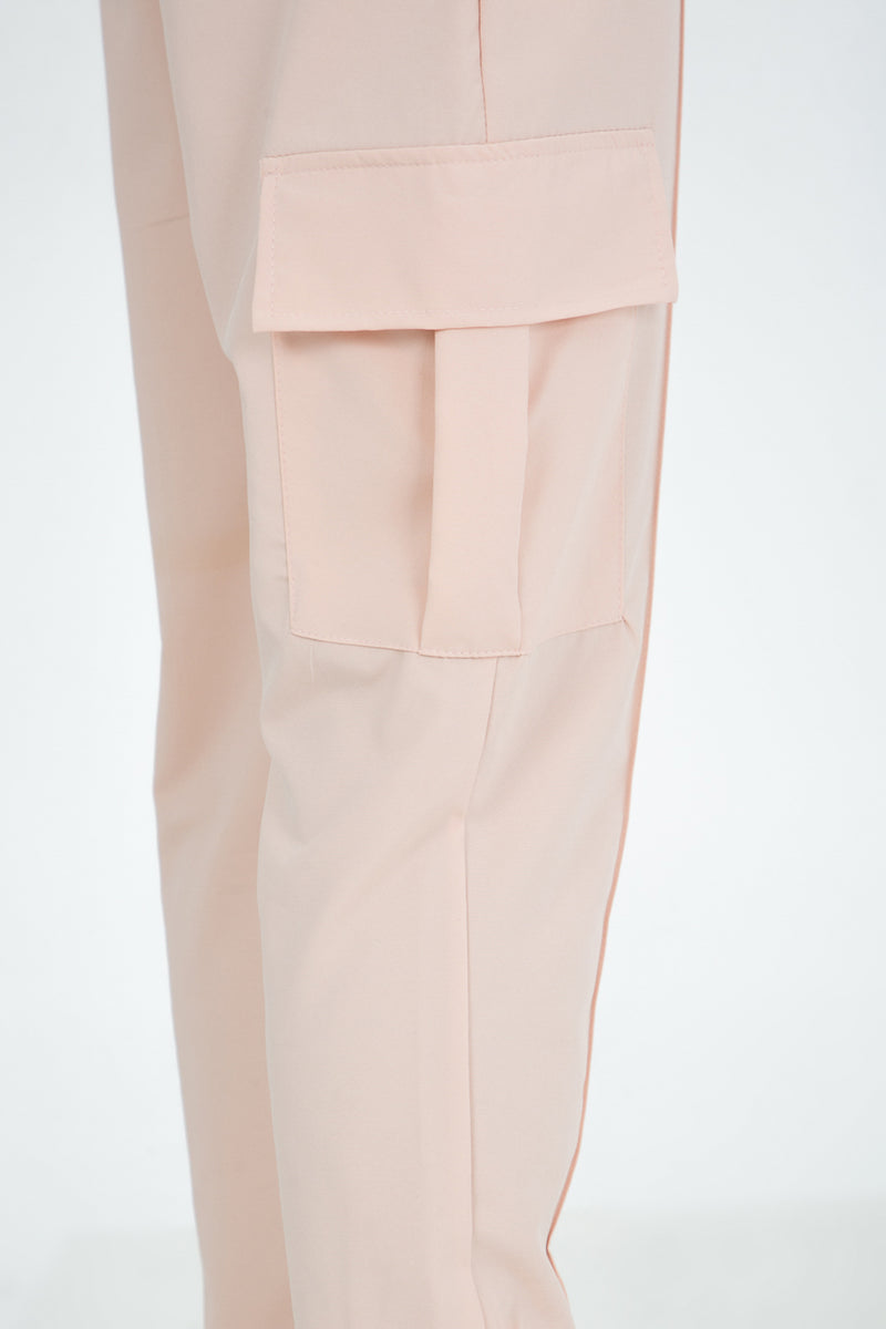 CARGO PANT LL721 - PINK