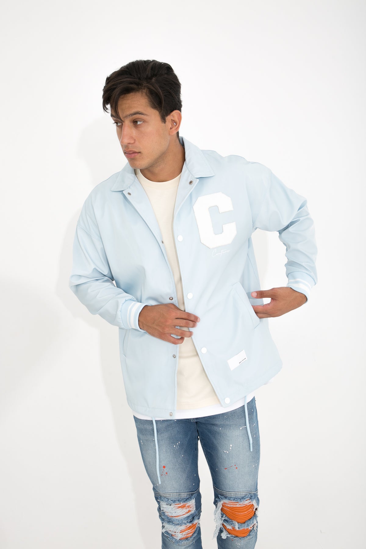 VESTE LL2019-C - LIGHT BLUE