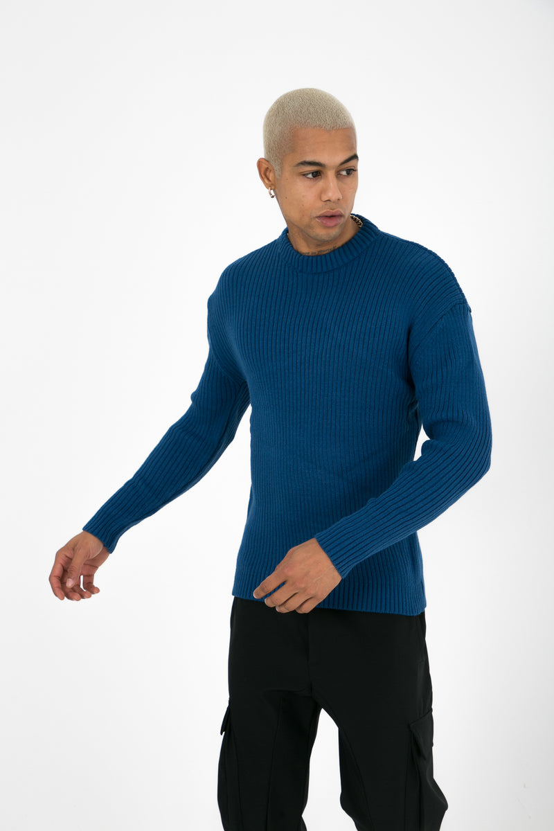 PULL T3886 - INDIGO