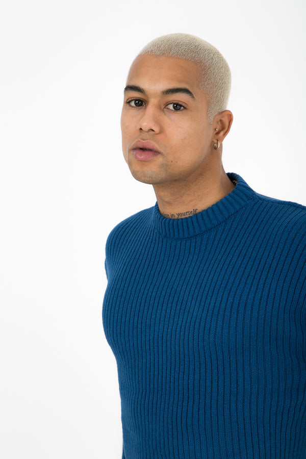 PULL T3886 - INDIGO