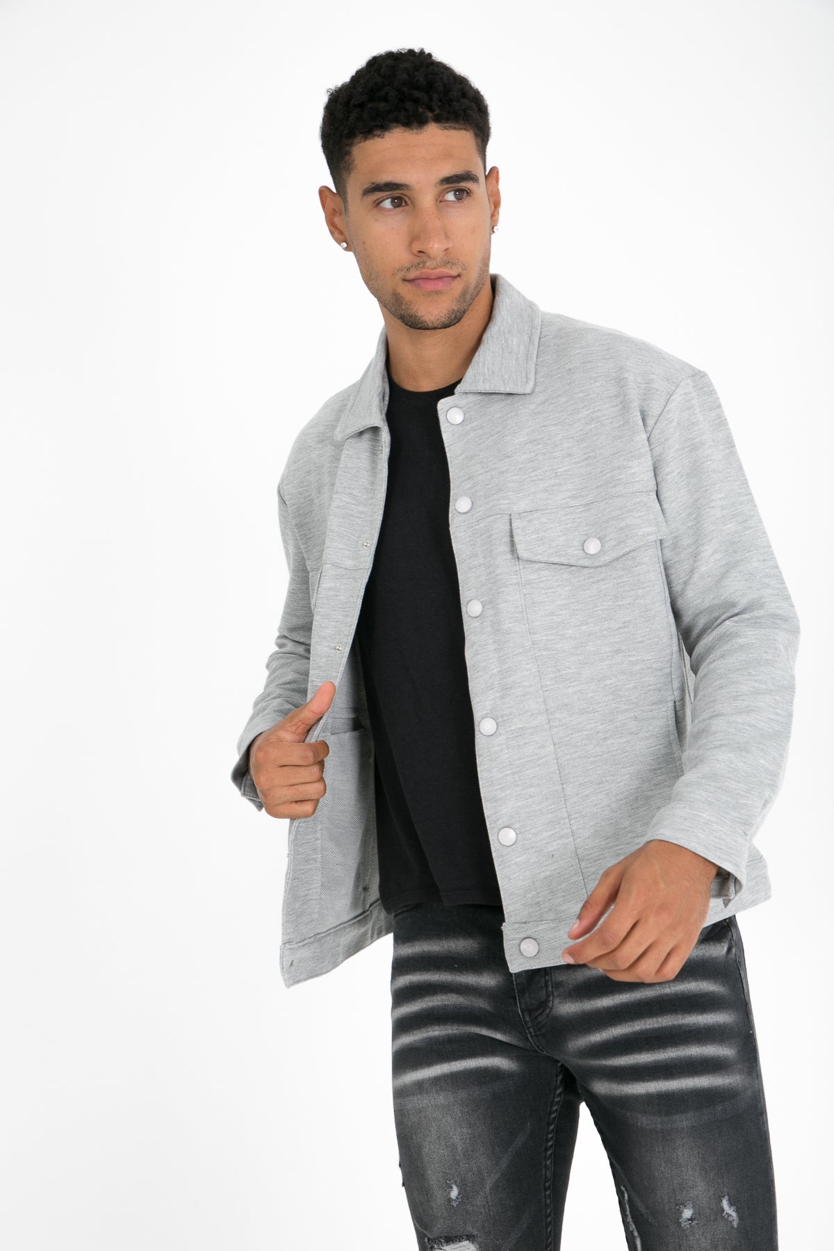 VESTE LL698 - GREY