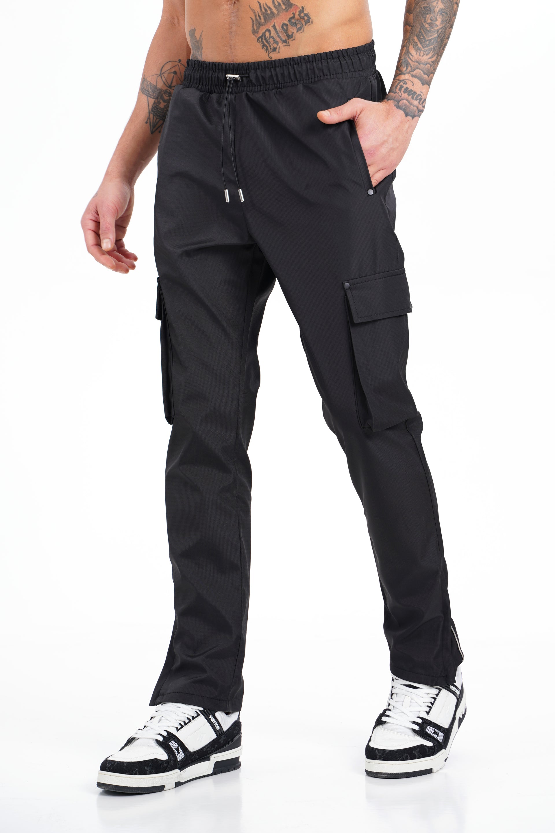 CARGO PANT ART466 - BLACK